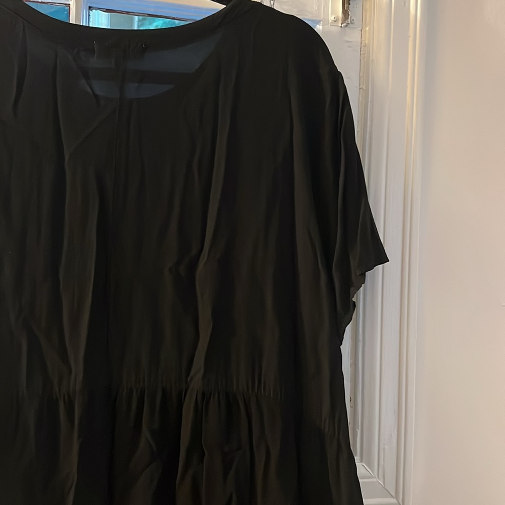 Lacausa Black Silky Dress - Picture 6 of 6